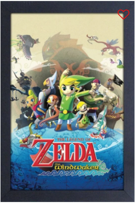 Cadre / Framed - Zelda Wind Waker